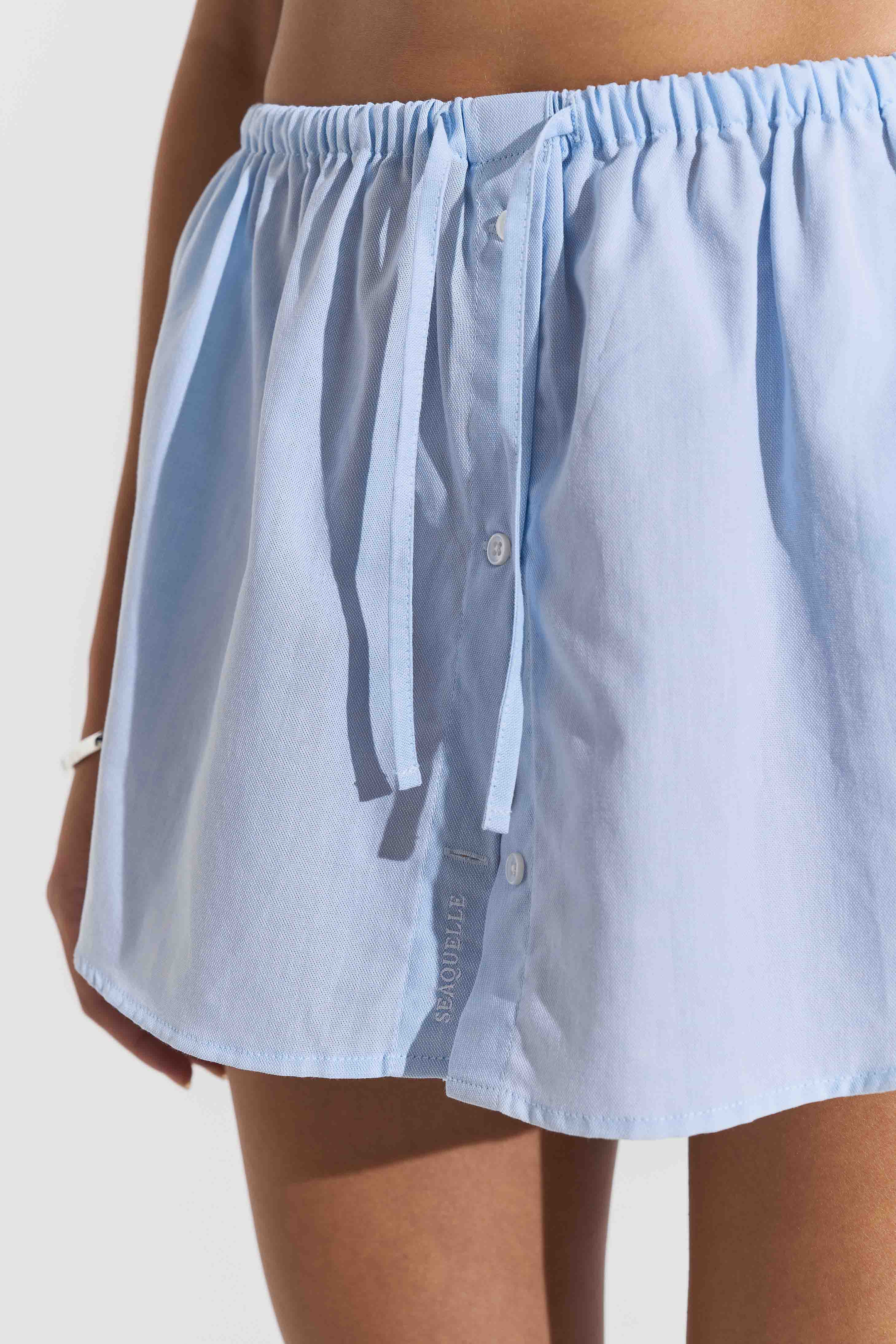 Seaside Oxford Mini Skirt