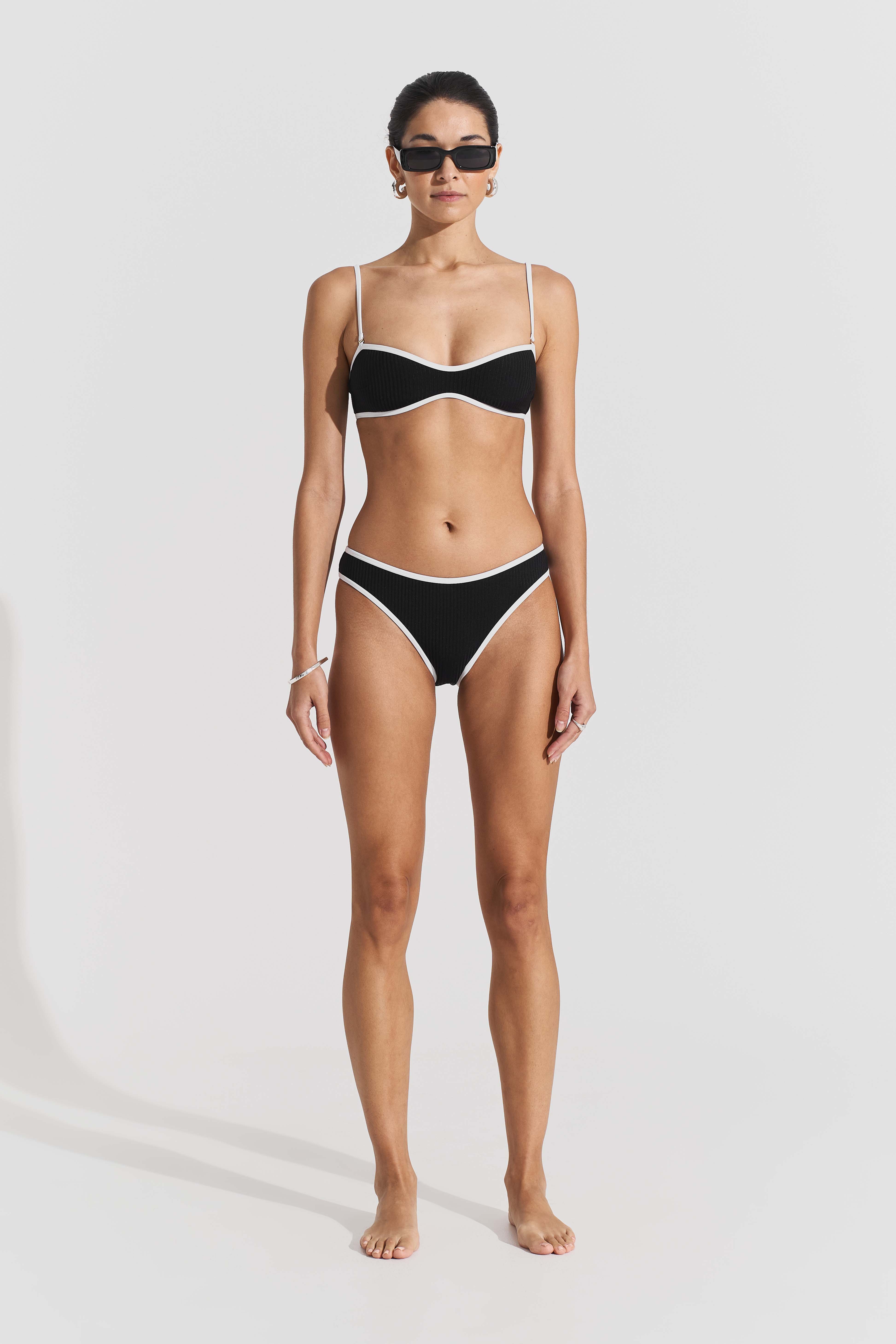 Ribbed Bikini Bottom