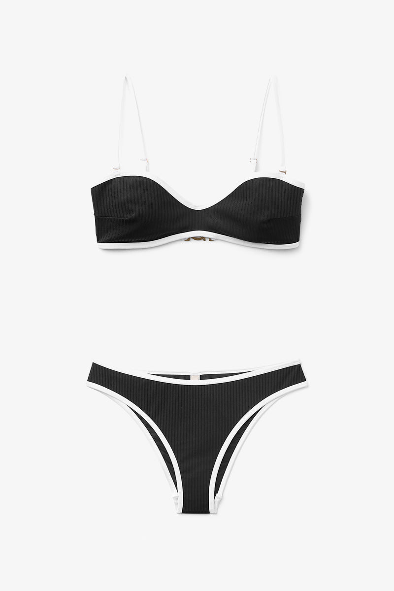 Ribbed Bikini Set