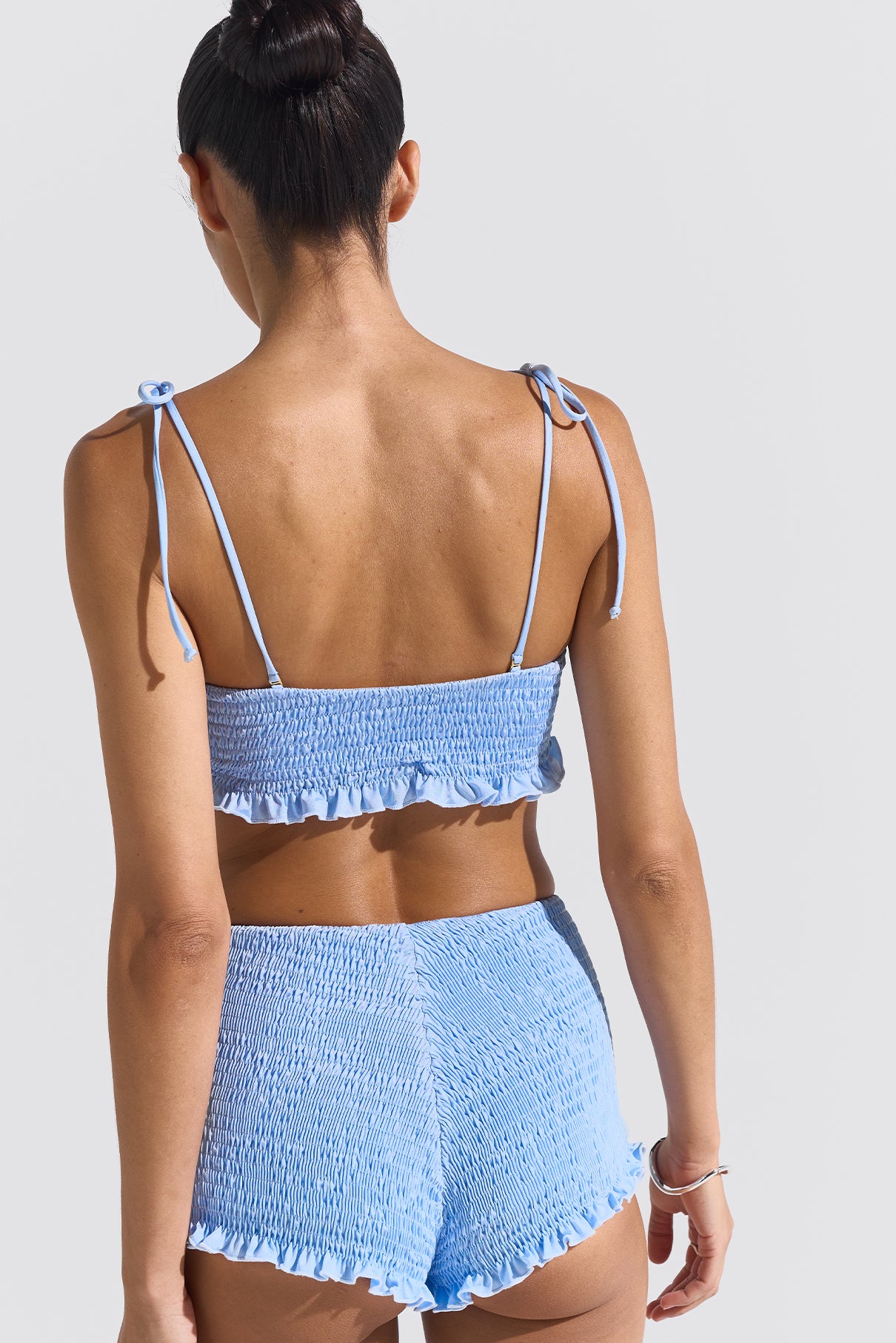 Sea Smocked Top